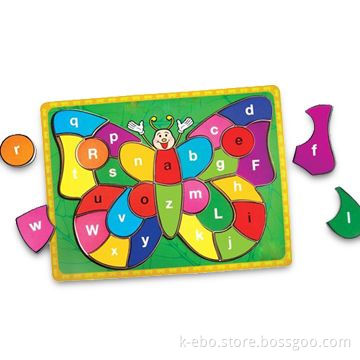 Alphabet Puzzle for Children, Made of EVA, Various Shapes and Colors are AvailableNew